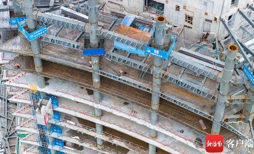 瞰海南丨?？诮瓥|中國石化自貿大廈項目加速推進，建筑施工服務再升級